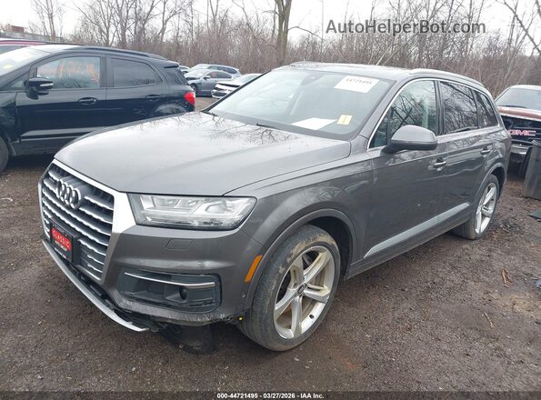 WA1VAAF79KD025112 2019 AUDI Q7 Gray Przód lewy