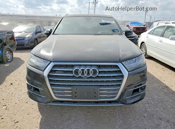 WA1VAAF7XJD020385 2018 AUDI Q7 Black Вид спереду