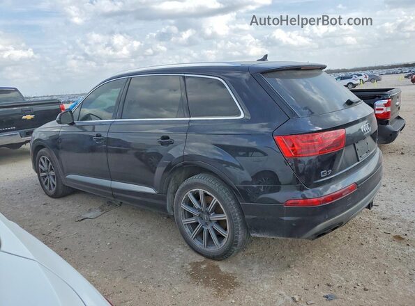 WA1VAAF7XJD020385 2018 AUDI Q7 Black Задня ліва чверть
