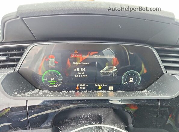 WA1VAAGE0KB008742 2019 AUDI E-TRON Серый Вид щитка приборов