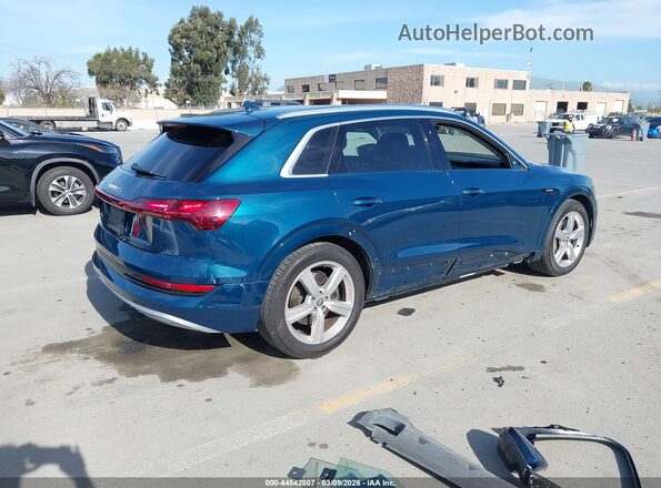 WA1VAAGE0KB017232 2019 AUDI E-TRON Blue Trasero derecho