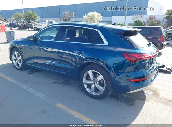 WA1VAAGE0KB017232 2019 AUDI E-TRON Blue Trasero izquierdo