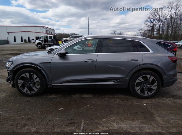 WA1VAAGE1MB004590 2021 AUDI E-TRON Gray Панорамний вид салону 360°