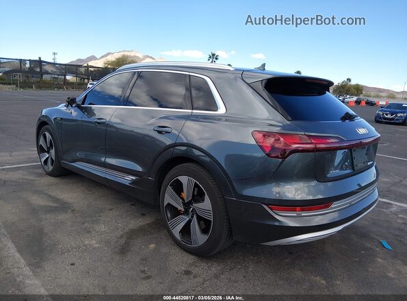 WA1VAAGE3KB008377 2019 AUDI E-TRON Серый Задняя левая четверть