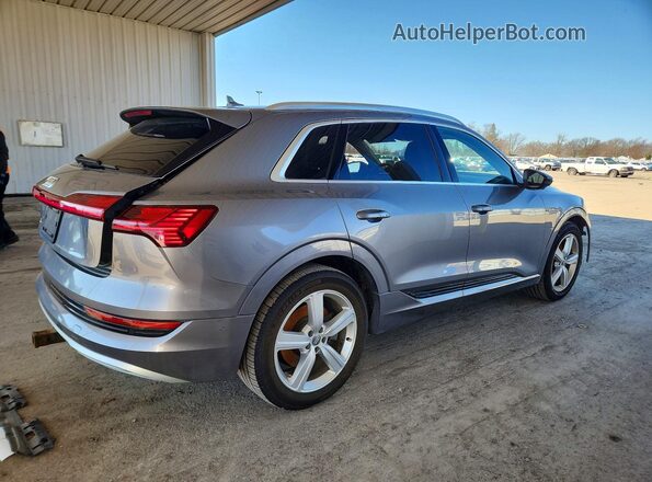 WA1VAAGE8KB013865 2019 AUDI E-TRON Silver 