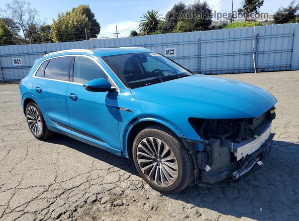 WA1VAAGEXKB010322 2019 AUDI E-TRON Blue წინა მარჯვენა