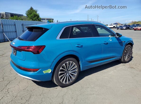 WA1VAAGEXKB010322 2019 AUDI E-TRON Blue უკანა მარჯვენა