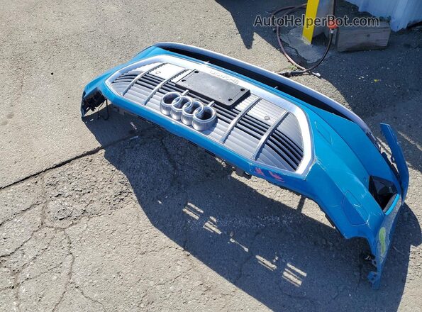 WA1VAAGEXKB010322 2019 AUDI E-TRON Blue VIN კოდის სტიკერის ხედი