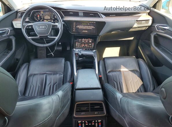 WA1VAAGEXKB010322 2019 AUDI E-TRON Blue წინა პანელის ხედი