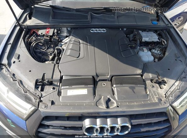 WA1VABF73KD029453 2019 AUDI Q7 Blue Rear view