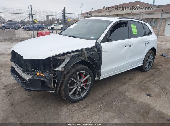 WA1VCAFP6HA008434 2017 AUDI SQ5 White წინა მარცხენა ხედი სამი მეოთხედიდან