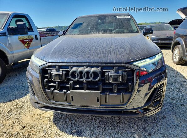 WA1VVBF78SD006626 2025 AUDI Q7 Black Front view