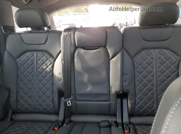 WA1VWAF76LD012692 2020 AUDI SQ7 Black Rear seats view