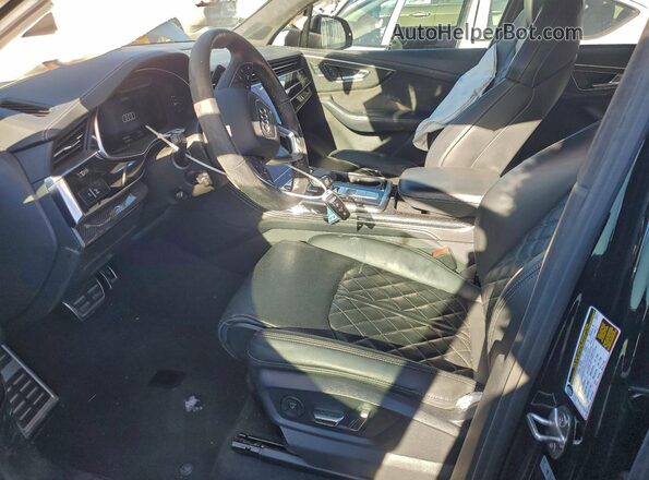 WA1VWBF71MD014440 2021 AUDI SQ7 Black წინა სალონის ხედი