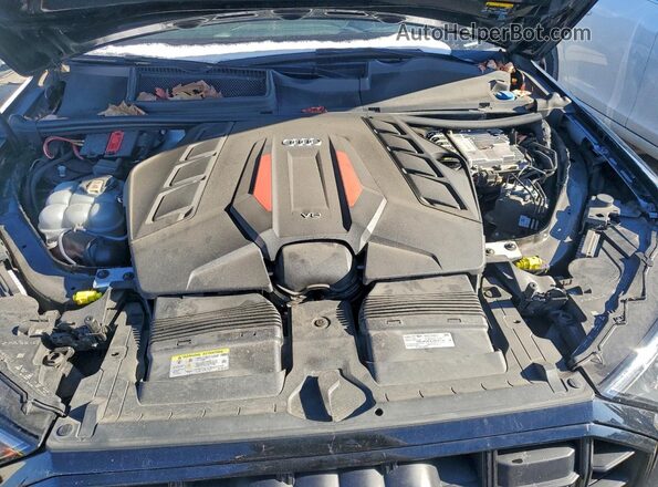 WA1VWBF71MD014440 2021 AUDI SQ7 Black ძრავის განყოფილების ხედი