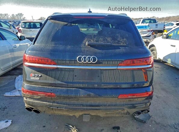 WA1VWBF71MD014440 2021 AUDI SQ7 Black უკანა ხედი
