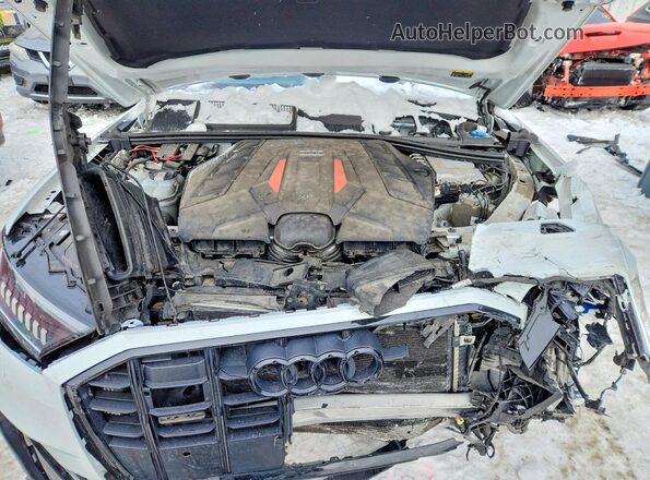 WA1VWBF71MD015670 2021 AUDI SQ7 White Widok wnętrza z tyłu