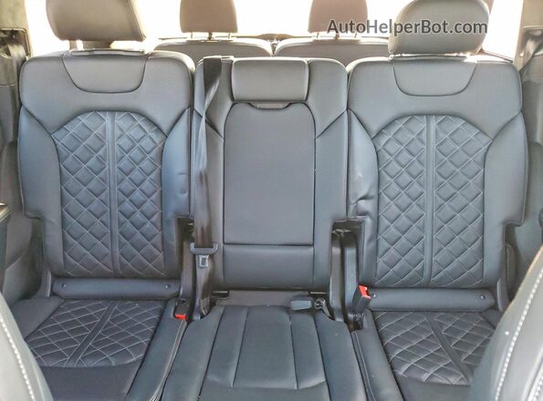 WA1VWBF76ND019876 2022 AUDI SQ7 Black Vista de los asientos traseros