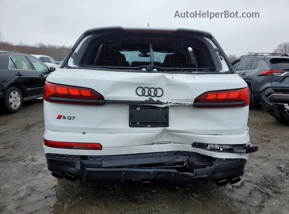 WA1VWBF77SD006064 2025 AUDI SQ7 White Вид ззаду