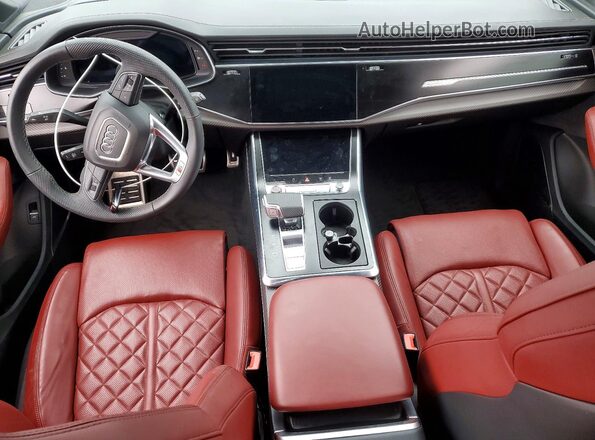 WA1VWBF77SD006064 2025 AUDI SQ7 White Вид панелі приладів