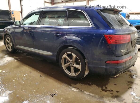 WA1WAAF75JD040922 2018 AUDI Q7 Blue Tył lewy