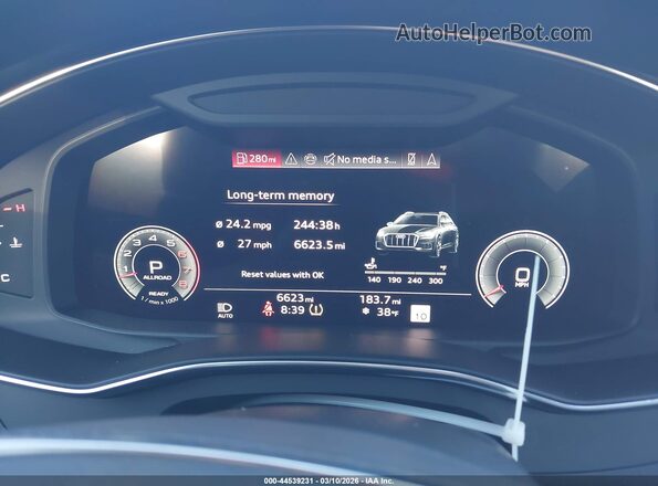 WAU72BF20SN054060 2025 AUDI OTHER Gray Հետևի նստատեղերի տեսք