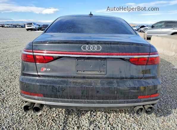 WAU8SAF83LN002006 2020 AUDI S8 Black უკანა ხედი
