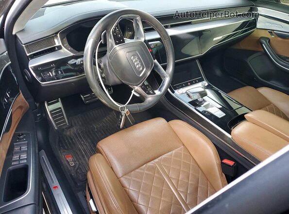 WAU8SAF83LN002006 2020 AUDI S8 Black წინა პანელის ხედი