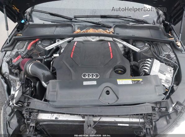 WAUA4AF45NA011101 2022 AUDI S4 Gray Rear view