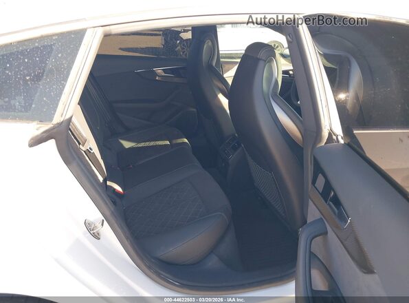 WAUA4CF59RA032544 2024 AUDI S5 White Widok naklejki z numerem VIN