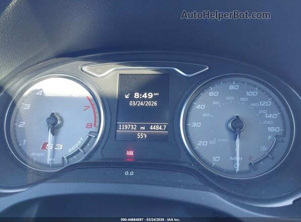WAUB1GFF0G1034760 2016 AUDI S3 Silver 