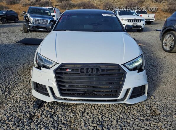 WAUB1GFF1H1032775 2017 AUDI S3 White წინა ხედი