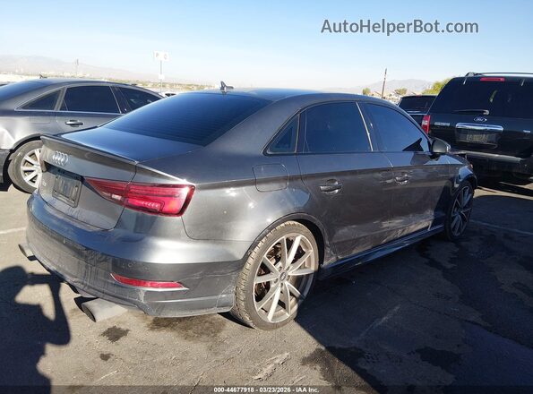 WAUB1GFF1J1006330 2018 AUDI S3 Gray უკანა მარჯვენა