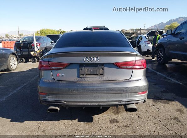 WAUB1GFF1J1006330 2018 AUDI S3 Gray 