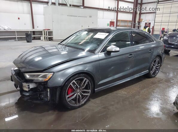 WAUB1GFF2H1036141 2017 AUDI S3 Gray Front left