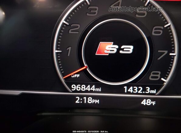 WAUB1GFF2H1036141 2017 AUDI S3 Gray 