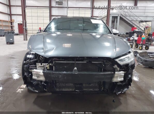 WAUB1GFF2H1036141 2017 AUDI S3 Gray Rear interior view