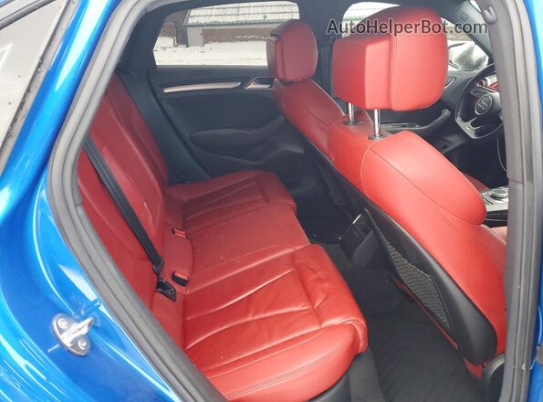 WAUB1GFF2H1079393 2017 AUDI S3 Blue უკანა სავარძლების ხედი