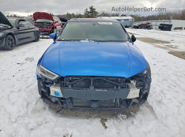 WAUB1GFF2H1079393 2017 AUDI S3 Blue წინა ხედი