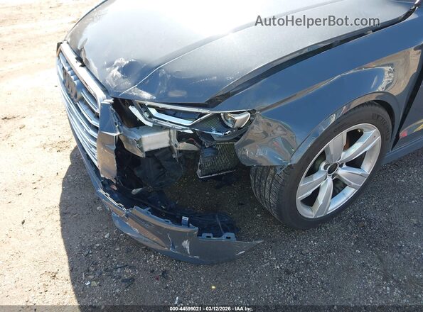 WAUB1GFF3H1034852 2017 AUDI S3 Gray წინა ხედი