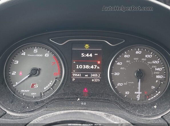 WAUB1GFF4H1021561 2017 AUDI S3 Gray 