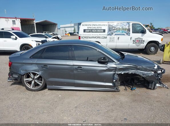 WAUB1GFF5G1014021 2016 AUDI S3 Gray Rear interior view