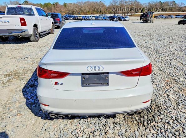WAUB1GFF6G1046878 2016 AUDI S3 White უკანა ხედი
