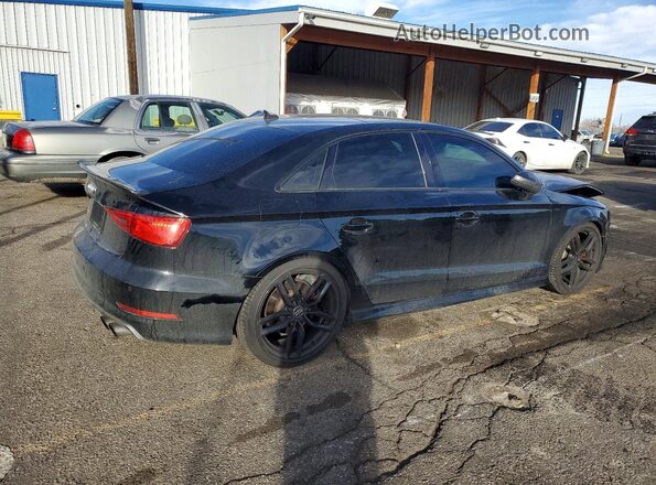 WAUB1GFF6G1070050 2016 AUDI S3 Black უკანა მარჯვენა