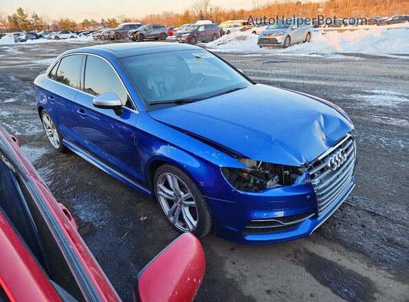 WAUB1GFF9G1075324 2016 AUDI S3 Blue Front right