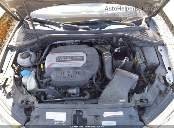WAUB1HFF5KA084911 2019 AUDI S3 White Rear view