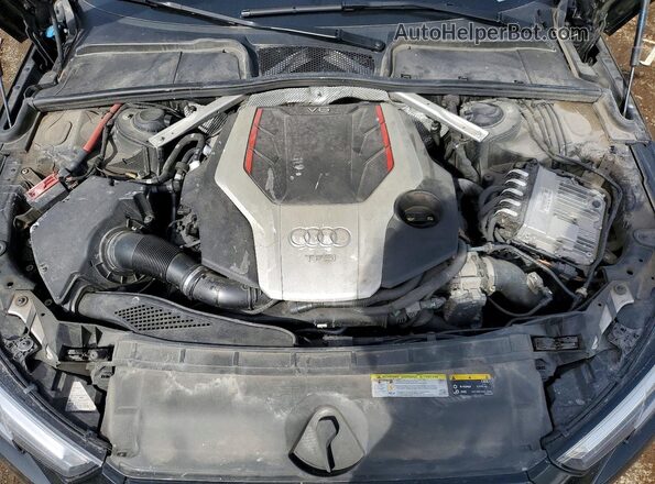 WAUB4AF44KA034904 2019 AUDI S4 Черный Вид задней части салона