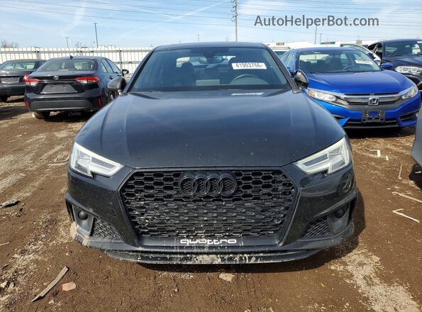 WAUB4AF44KA034904 2019 AUDI S4 Черный Вид спереди