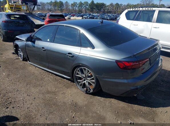 WAUB4AF44NA033675 2022 AUDI S4 Gray Задня ліва чверть