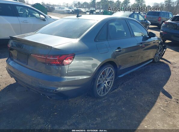 WAUB4AF44NA033675 2022 AUDI S4 Gray Задня права чверть